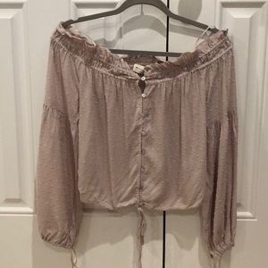 Victoria + Sophia Off the Shoulder Top